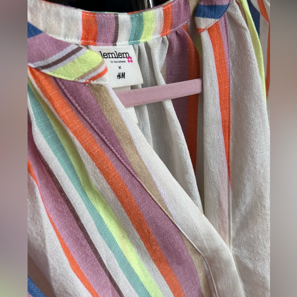 H&M × Lemlem Kaftan Dress Colorful - Picture 6 of 13